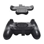 Wireless Back Button for PS-4 Controller, Back Button Attachment, Controller Back Paddles for PS-4 Gamepad, Turbo/Mapping/Memory Function//Audio Jack, Plug and Play.