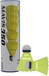 YONEX Mavis 350 Nylon Shuttlecock with Blue Cap (Yellow)