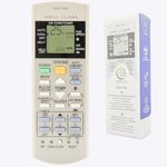 Wellclima Universal Remote Control specific for Panasonic National Air Conditioner, Complete Compatibility with Inverter Heat Pump, Multilingual Instructions, Ready to Use in Seconds