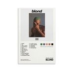 LANGYA Blonde by Frank Ocean Musician Poster (1) - 副本 Canvas Poster Bedroom Decor Sports Landscape Office Room Decor Gift Unframe-style 12x18inch(30x45cm)