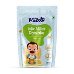 Littloo Mix Millet Pancake Mix | Instant Pancake Mix for Kids, Nutrient-Packed Breakfast Delight - 200g