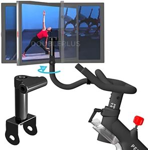 DoublePlus Swivel Compatible with Peloton Bike, Upgraded Swivel for The“ OG” Bike, 360 Degree Adjuster, Easily Adjust & Rotate Your OG Bike Screen, Accessories Compatible with The OG Bike