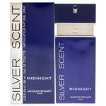 Jacques Bogart Silver Scent Midnight Men EDT Spray 3.3 oz