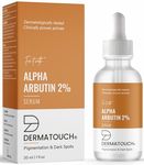 DERMATOUCH Alpha Arbutin 2% Serum | Best For Pigmentation & Dark Spots Reduction | Suitable To All Skin Types | For Both Men & Women | 30ml