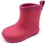 Amoji Boy's Rain Boots Toddler Rain