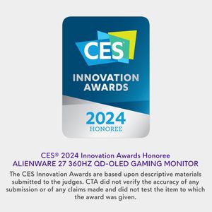 Alienware 27" QHD Gaming Monitor – Fast IPS, 240Hz