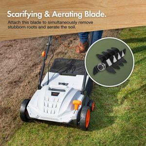 VonHaus 1500W Electric Lawn Scarifier – Powerful Garden Tool