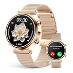 2024 Smart Watch for Women with Bluetooth Call -1.27" AMOLED Fitness Tracker with Heart Rate Blood Oxygen Sleep Monitor Pedometer ，IP68 Waterproof Smartwatch for Android iOS