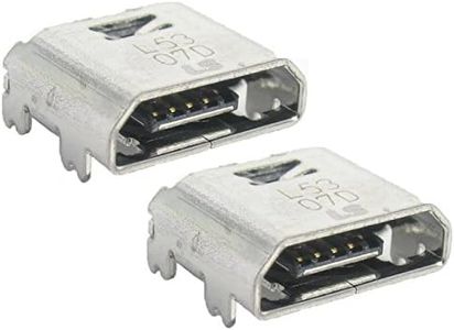 MMOBIEL Lot de 2 Ports Micro USB Compatible avec Samsung Galaxy Series, Tab 3, Tab A, Tab E + Kit d'Outils Inclus