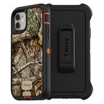 OtterBox iPhone 11 Defender Series Case - RT BLAZE EDGE (BLAZE ORANGE/BLACK/RT EDGE GRAPHIC), Rugged & Durable, with Port Protection, Includes Holster Clip Kickstand