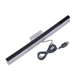 Richer-R Wired Sensor Bar,Wired Infrared IR Signal Ray Sensor Bar/Receiver for Nintendo Wii Consoles