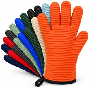 Stripes Gloves - Orange