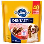 PEDIGREE DENTASTIX Oral Care Adult Dog Treats for Medium Dogs - Beef, 40 Sticks