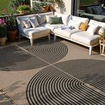 Lahome Modern Rainbow Easy Jute 6x9