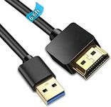 USB to HDMI Adapter Cable 6.6ft for