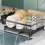 LIONONLY Dish Drying Rack with Drai