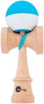 Kendama USA Kaizen Half Split Kendamas Sticky Paint Options & Extras Included (Light Blue)