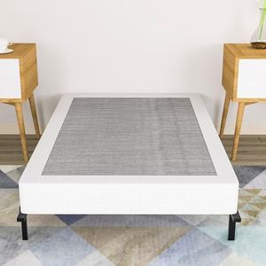 Vaciwe Box Springs Twin 8 Inch, 1500lbs Heavy Duty Metal Frame Mattress Foundation, Non-Slip/No Noise/Easy Assembly/Easy Clean Cover