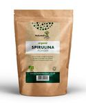 Nature’s Root Organic Spirulina Powder 125g - Vegan Protein | Natural Source of B12 | Original Green Superfood | Strength and Endurance