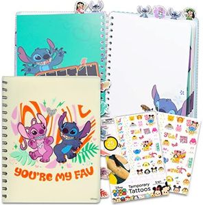 Lilo and Stitch School Supplies Bundle - Disney Lilo and Stitch Journal Notebook For Kids Adults Stitch School Stuff Set with Tsum Tsum Stickers (Lilo and Stitch Notebook)