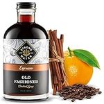 Strongwater Espresso Old Fashioned Craft Cocktail Mixer - Makes 32 Cocktails - Handcrafted Old Fashioned Syrup with Real Coffee, Cinnamon, Sugar & Cherry - Just Mix with Bourbon or Whiskey