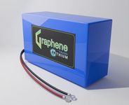 GRAPHENE® 24 Volt 100AH Lithium Ferro Phosphate Inverter Battery, Solar Compatible, Back Up Equal to Two 180AH Lead Acid Batteries, Life Up to 20 Years, Works with Any 24V Inverter, 5 Years Warranty