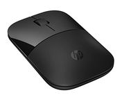 HP Z3700 Dual Black Mouse, Bluetooth 5.0, USB-A dongle, 2.4 GHz Wireless Connection, Multi-Surface Tracking, Silent clicks, Up to 1600 dpi, 16-Month Battery Life, 3-Year Warranty, 50g, Black, 758A8AA