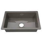 Better Bath Single Kitchen/Galley Sink; 25" x 17" x 6.6" (Stainless Steel Color)