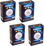 24 Ball - KINGNIK Premium 40+ 3* Ping Pong Balls - ITTF Approved Table Tennis Balls for Official Competitions