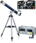 Bresser Junior Telescope 60/700 AZ Refractor Telescope - Blue/Grey