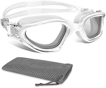 Winline Lunettes de Natation Antibuée Anti-fuite Protection UV Clear View,Lunettes Piscine Polarisée/Non Polarisée pour Hommes Femmes Adultes Adolescents
