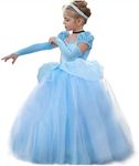 CQDY Girls Princess Dress Fancy Costume Role Play Ball Gown Halloween Party Dress up