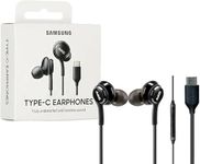 Genuine Samsung Type-C Earphones,Official Samsung USB Type-C In-Ear AKG Headphones (EO-IC100BBE) For Samsung Galaxy S23, S23+, S23 Ultra, S24, S24+, S24 Ultra & Also includes 3 in 1 Stylus pen