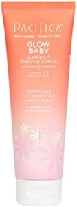 Pacifica Beauty, Glow Baby Super Lit Enzyme Face Scrub Exfoliating Face Wash, Vitamin C & Glycolic Acid, Unclog Pores, Brightening, For soft & smooth skin, Microbead Free, Vegan & Cruelty Free