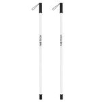 FAB TECH 100 CM Polycarbonate Security Stick | Durable, Light Weight, Scratch Proof, Anti Slip Bottom | Security Stick | Walking Cane | High Impact Resistance (Pack of 2)