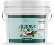 Unpretentious Coconut Flour, 2 Gallon Bucket, Vegan, Wheat Flour Alternative, Keto-Friendly