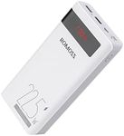 ROMOSS Sense8PF QC 22.5W 30000mAh Power Bank with 20W Type C PD Fast Charge, Portable USB C Battery Pack Charger with LED Display & 3 Outputs & 3 Inputs Compatible with iPhone, Samsung, iPad and More