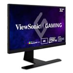 ViewSonic Elite XG320U 32 Inch 4K UHD 1ms 150Hz Gaming Monitor with FreeSync Premium Pro, HDR 600, HDMI, DisplayPort, USB, and Advanced Ergonomics for Esports