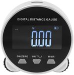 Gugxiom Electronic Digital Tape Measure, Digital Measuring Tape with 200m Measuring Range, Mini Tape Measure with LCD Digital Screen, Supports 10 Sets of Data Storage