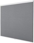 YOOFEN Blackout Cellular Shades Cordless Pull Down Cellular Blinds Thermal Insulated Honeycomb Blinds for Windows.Silver Gray,Any Size