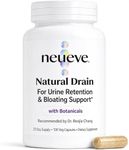 NeuEve Natural Drain | Reduce Bloating & Water Weight | Botanical Supplement | Also Supports Lymphatic, Digestive, & Urinary Drainage | Recommended by an OB-GYN | 100 Capsules