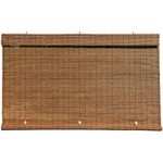 Radiance - Imperial Matchstick Cord Free Roll-Up Shade, Fruitwood 48 Inches x 72 Inches