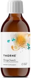 Thorne Research - Omega Superb - Fish Oil Liquid with EPA and DHA - Lemon Berry - 8.45 Fl Oz (250 ml)
