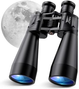 High Powered Binoculars 15-35x70 Zoom for Adults, Long Range Military Binoculars for Bird Watching Hunting Travel Concerts, Astronomy Binoculars with BAK4 Prism & FMC Lens