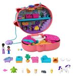 Polly Pocket Pencil Bag Cat Doll for Girls Ages 4 and Up