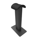 Kanto H2 Premium Universal Headphone Stand with Curved Silicone Padding for On and Over Ear Headphones, Black