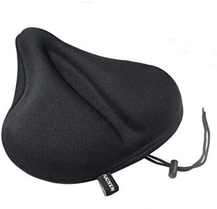 FUCNEN - Housse de Selle de vélo rembourrée 29 x 27 cm - Grande Housse de Selle en Gel pour vélo - pour intérieur et extérieur - Construction Confortable en Gel Souple