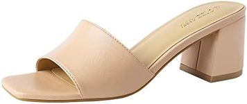 PIZZ ANNU Women's Square Open Toe H