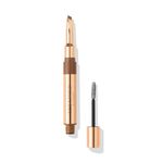 Shape & Set Soft Brown Brow Duo from Sculpted by Aimee 2.5ml - Travel-Friendly, Double-Ended Natural Eyebrow Pencil and Clear Brow Fixing Gel