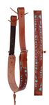 PRORIDER Horse Western Leather Floral Tooled Back Rear Cinch Flank w/Off Billets 9761A